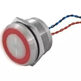 Кнопка пьезо RUICHI RPS22E/R off-(on) 114226