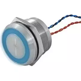 Кнопка пьезо RUICHI RPS25E/B off-(on) 114218