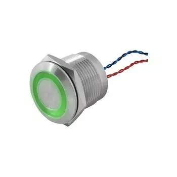 Кнопка пьезо RUICHI RPS19E/G off-(on) 114231