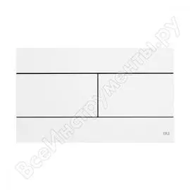 Двухрежимная механическая кнопка смыва OLI SLIM 659041