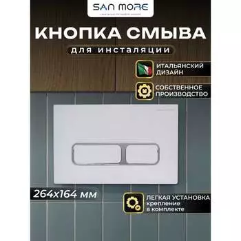 Кнопка смыва San More celia SMB971906