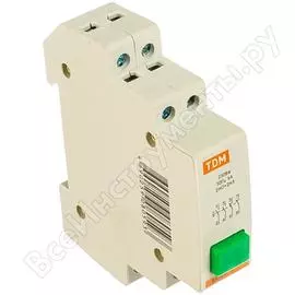 Кнопочный выключатель TDM ВК-47 SQ0214-0006