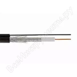 Коаксиальный кабель NETLAN EC-C2-21123D-BK-3