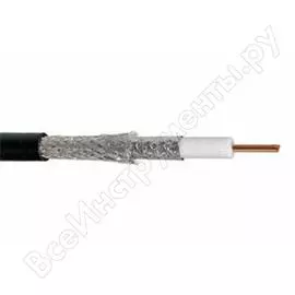 Коаксиальный кабель NETLAN EC-C2-21123B-BK-3