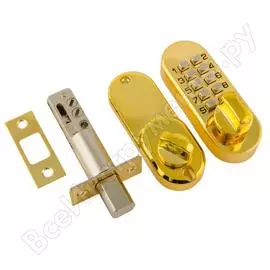 Кодовый замок нора-м 600 темное золото в 14739