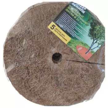 Кокосовый мульчирующий диск FIBRE FAMILY FF/СD-20/5