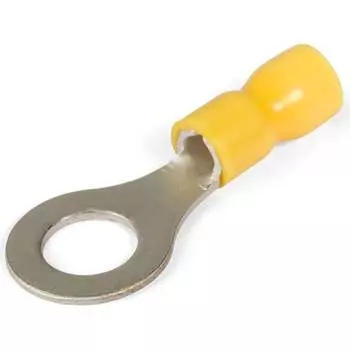 Кольцевой изолированный наконечник кабельный КВТ НКИ 6.0-8 серия EasyFix 90898