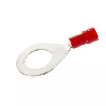 Кольцевой наконечник klauke 0,5-1,0мм2 под винт м10 красн. klk62010