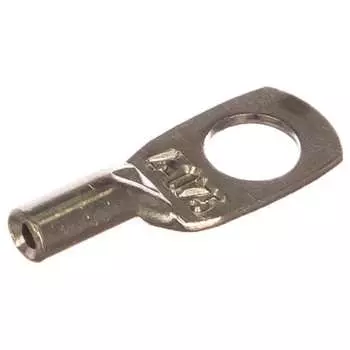 Кольцевой наконечник klauke 0,75мм2 под винт м4, с контр. отверстием klk91r4