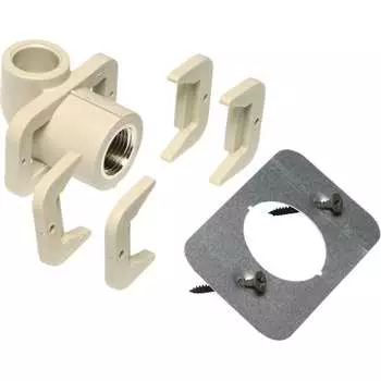 Колено настенное для гипсокартона Wavin EKOPLASTIK SNKS020SXX