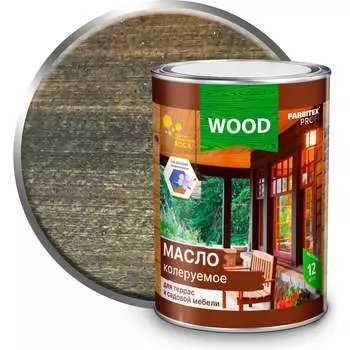 Колеруемое масло для террас и садовой мебели Farbitex 4300009033