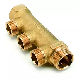 Коллектор comap 3/4" нр-вр, с ниппелем, 35 мм, подсоединение евроконус, in3/4-out1/2 нр-2 9532102