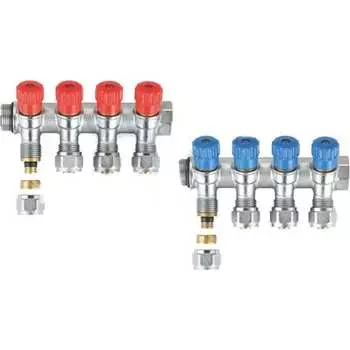 Коллектор DOUBLE-LIN LL9036 (3/4"-1/2"х3) CW