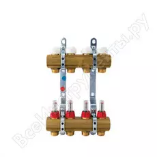 Коллекторная группа tiemme с термостатическими вентилями 3870022