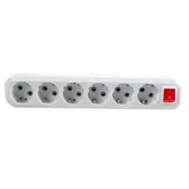 Колодка Smartbuy SBE-16-6-00-ZS