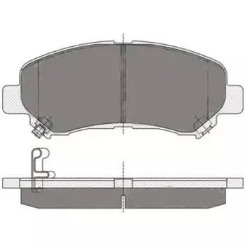 Колодки тормозные SCT SP337