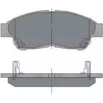 Колодки тормозные SCT SP134