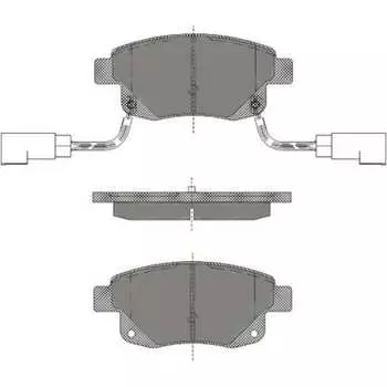Колодки тормозные SCT SP492