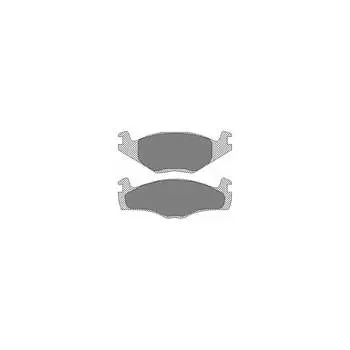 Колодки тормозные SCT SP115