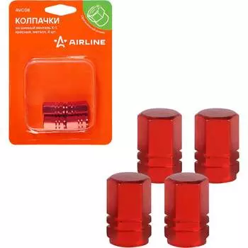 Колпачки на шинный вентиль Airline K-1 AVC08
