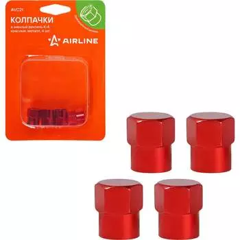 Колпачки на шинный вентиль Airline K-4 AVC21