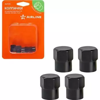Колпачки на шинный вентиль Airline K-4 AVC20