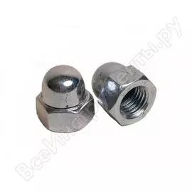 Колпачковая гайка КРЕП-КОМП м12 DIN 1587 (10 шт.) гк12мф
