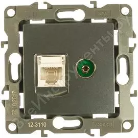 Комбинированная розетка ЭРА 12-3110-12 Б0027447