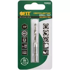 Комбинированное метрическое сверло-метчик FIT 70902