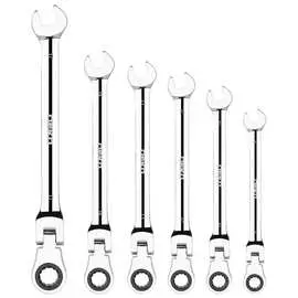 Комбинированные трещоточные шарнирные ключи DEKO RW02 065-0550