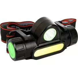 Комбинированный аккумуляторный налобный светодиодный фонарь Ultraflash E1340 14268