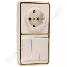 Комбинированный блок Кунцево-Электро БЭЛЛА БКВР-033З 5844