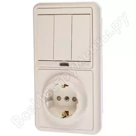 Комбинированный блок Кунцево-Электро БЭЛЛА БКВР-209 5849