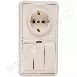 Комбинированный блок Кунцево-Электро БЭЛЛА БКВР-054 5845