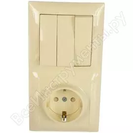 Комбинированный блок Кунцево-Электро СЕЛЕНА БКВР-416 8175