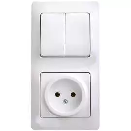 Комбинированный блок Systeme Electric GLOSSA GSL000172