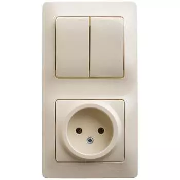 Комбинированный блок Systeme Electric GLOSSA GSL000272