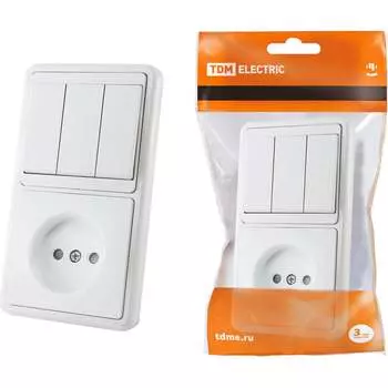 Комбинированный блок TDM ELECTRIC БКВР SQ1813-0006