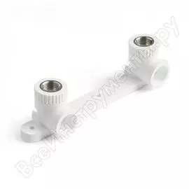 Двойной комбинированный угольник PRO AQUA PA280012Pb