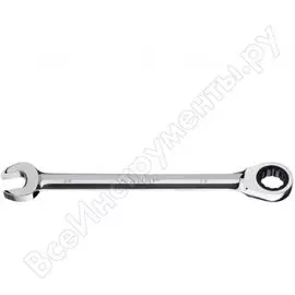 Комбинированный трещоточный ключ ЗУБР ПРОФИ 27074-24