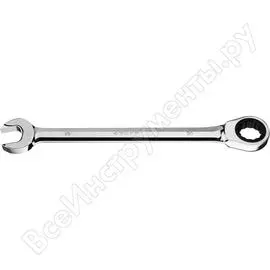 Комбинированный трещоточный ключ ЗУБР ПРОФИ 27074-30