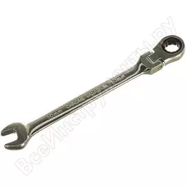 Трещоточный шарнирный комбинированный ключ Эврика ER-61010H