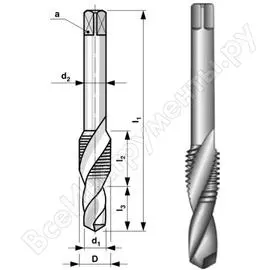 Комбинированный метчик Bucovice Tools 133100