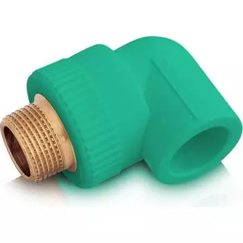 Комбинированный полипропиленовый уголок Blue Ocean PPRF/ET90E G -20x1/2