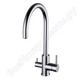 Комбинированный смеситель для кухни Clever OSMOSIS ROUND 60150