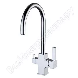Комбинированный смеситель для кухни Clever SQUARE 60151