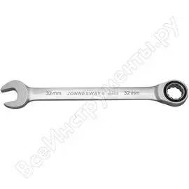 Комбинированный трещоточный ключ Jonnesway W45132 49021