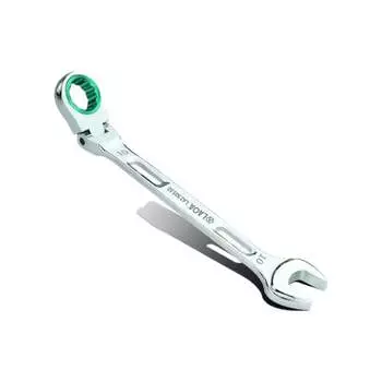 Комбинированный трещоточный шарнирный ключ LAOA LA150510