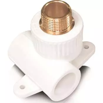 Комбинированный тройник Blue Ocean PPRF/ETTTC(W)-25х3/4"