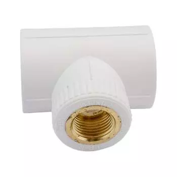 Комбинированный тройник Blue Ocean PPRF/ITT(W)-32х1/2"